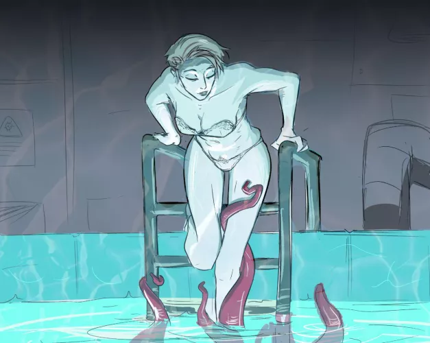 Not alone in the pool by kosstix39