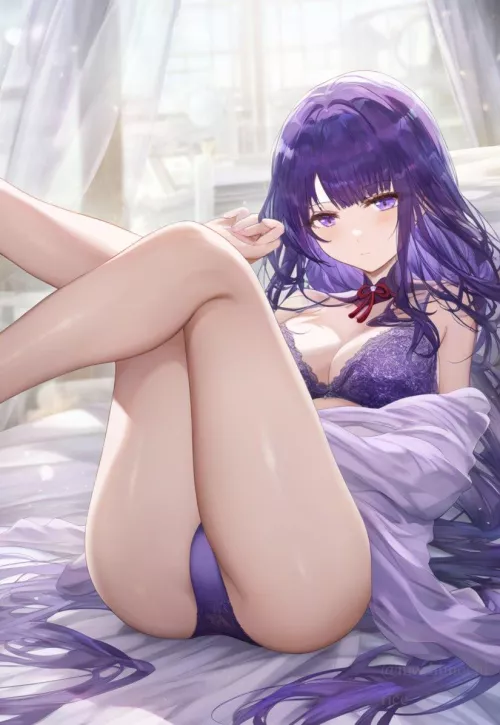 Raiden [Genshin Impact] by CheetahSperm18