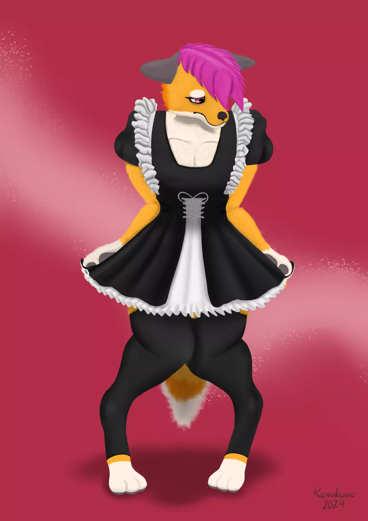 Shy Boy (art by me, comms open) posted by Kovukono