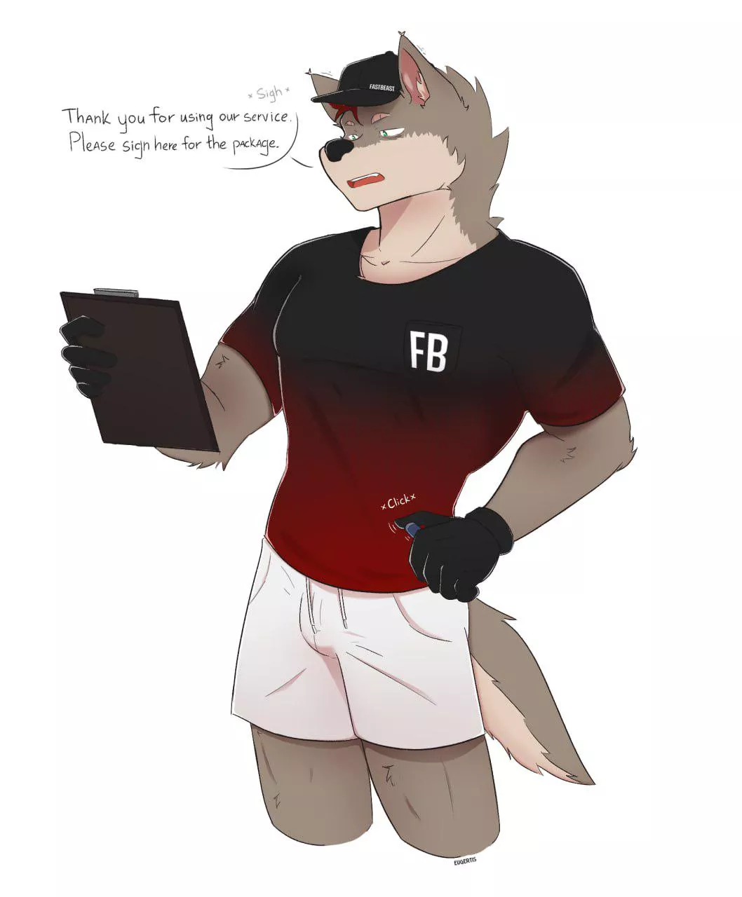 Slightly tired courier | by me posted by SMEugene