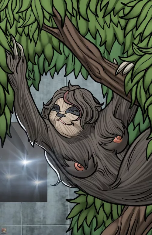 Taking it Slow (F Human > F Sloth) by Cezar_Nix