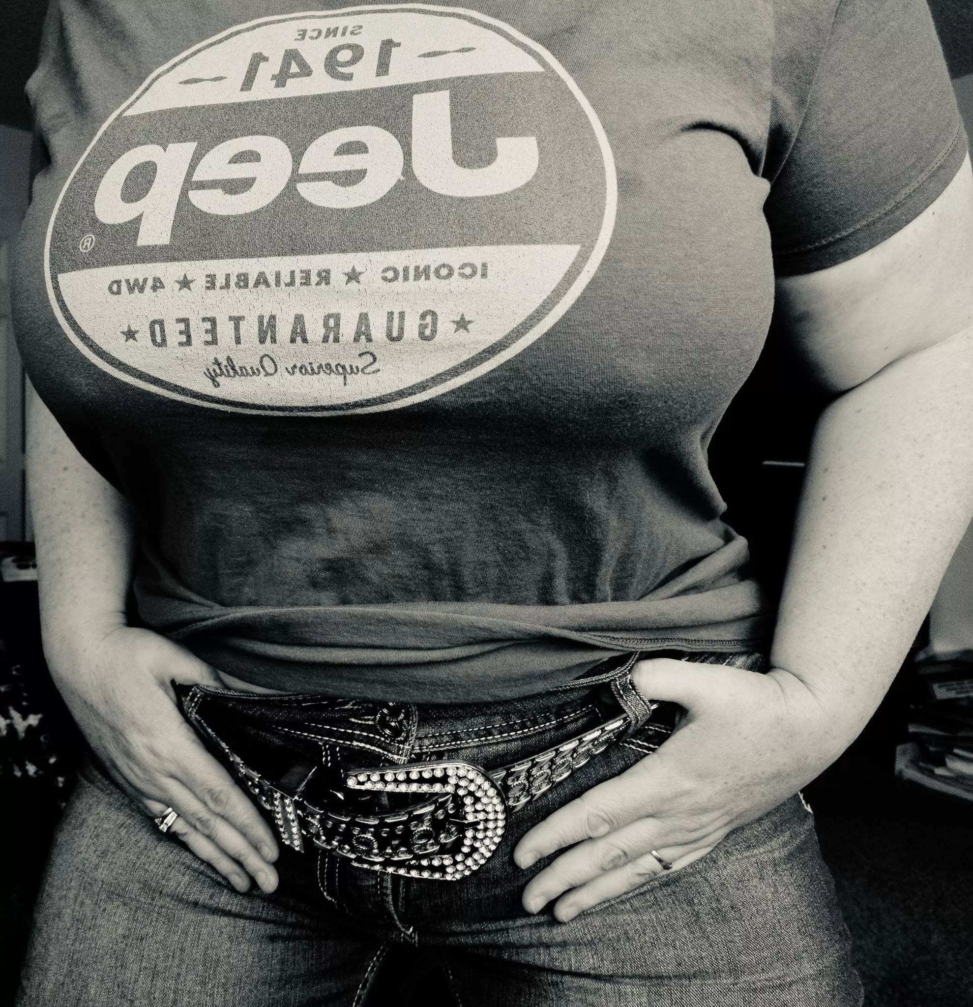 Unleashing the ultimate combination of legendary, iconic, and braless vibes. posted by NatureSiren