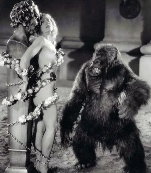 vintage monkey fun ( pre code?) by Eastsidekink