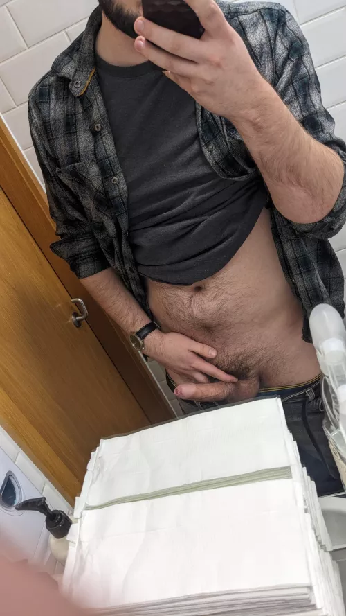 What if I dragged you into this bathroom with me? by ThePackageDom