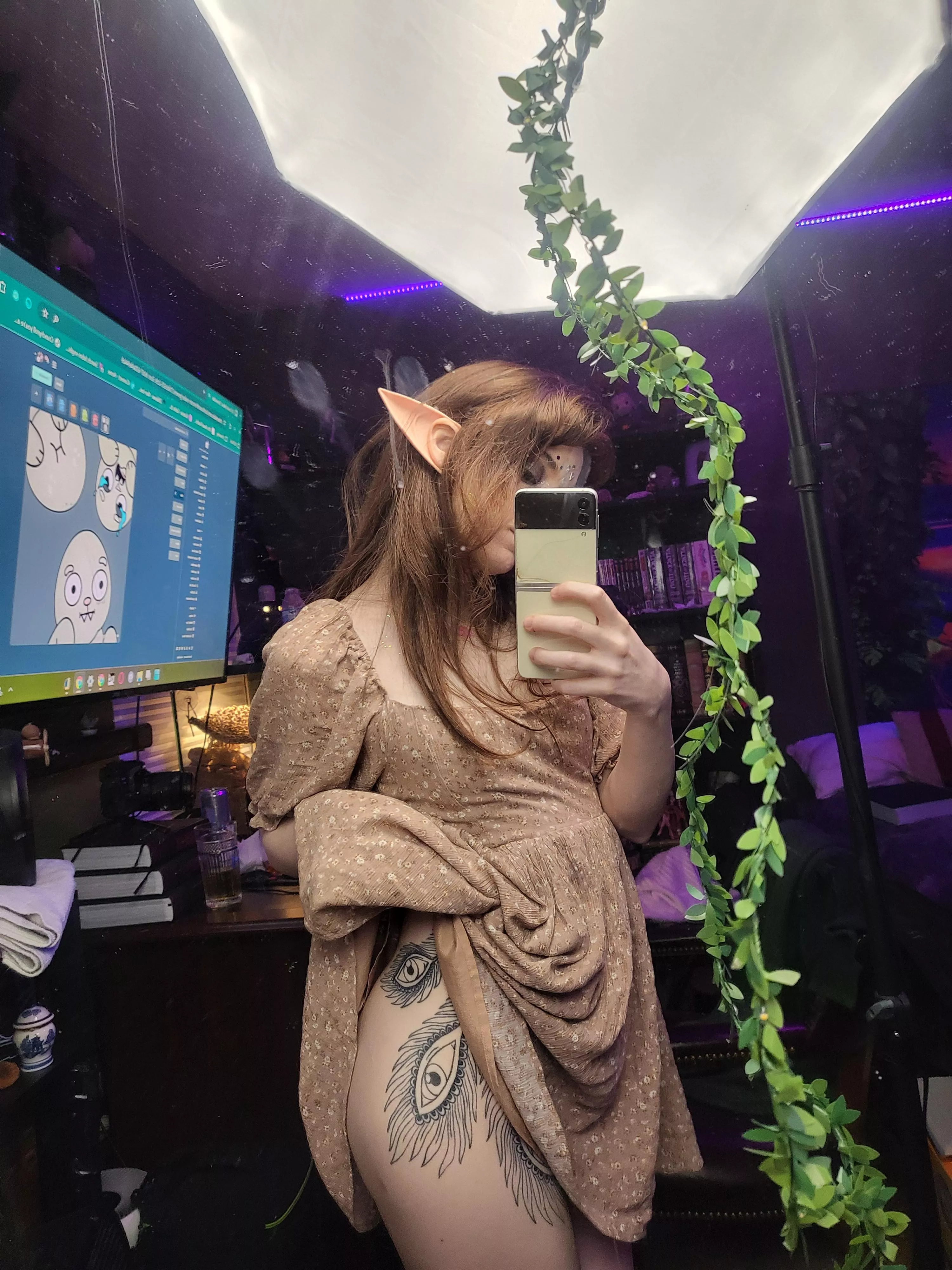 Woodelf approaches you at a tavern.. and offers company. Wyd posted by DreamCreamKitten