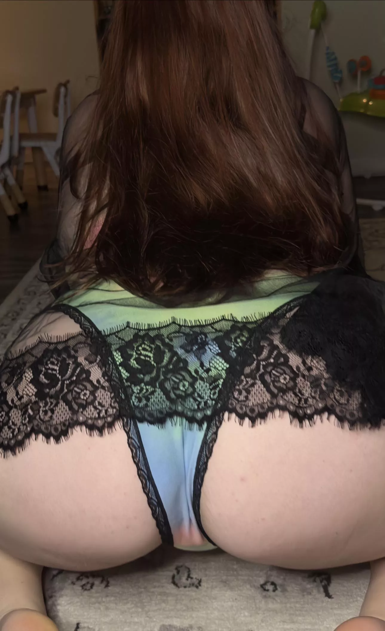 Would’ve been the perfect picture if my underwear were a couple inches over😋 posted by AllieTheMilff