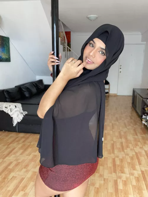 yes I'm a hijabi women with a stripper pole by Classy_Attitudet