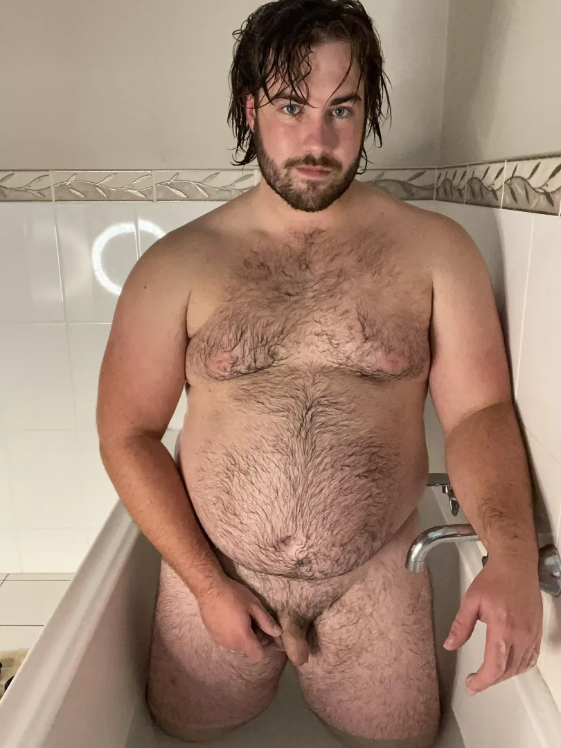 Bath time for this cub posted by ZaneFitzgerald