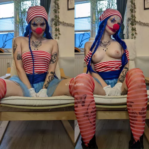 Buggy the Clown [One Piece] (Jenny Adams) by Jenn_Adams