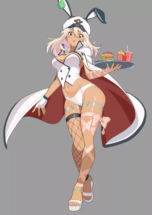 Bunny Waitress Ramlethal by oscars_drysuit