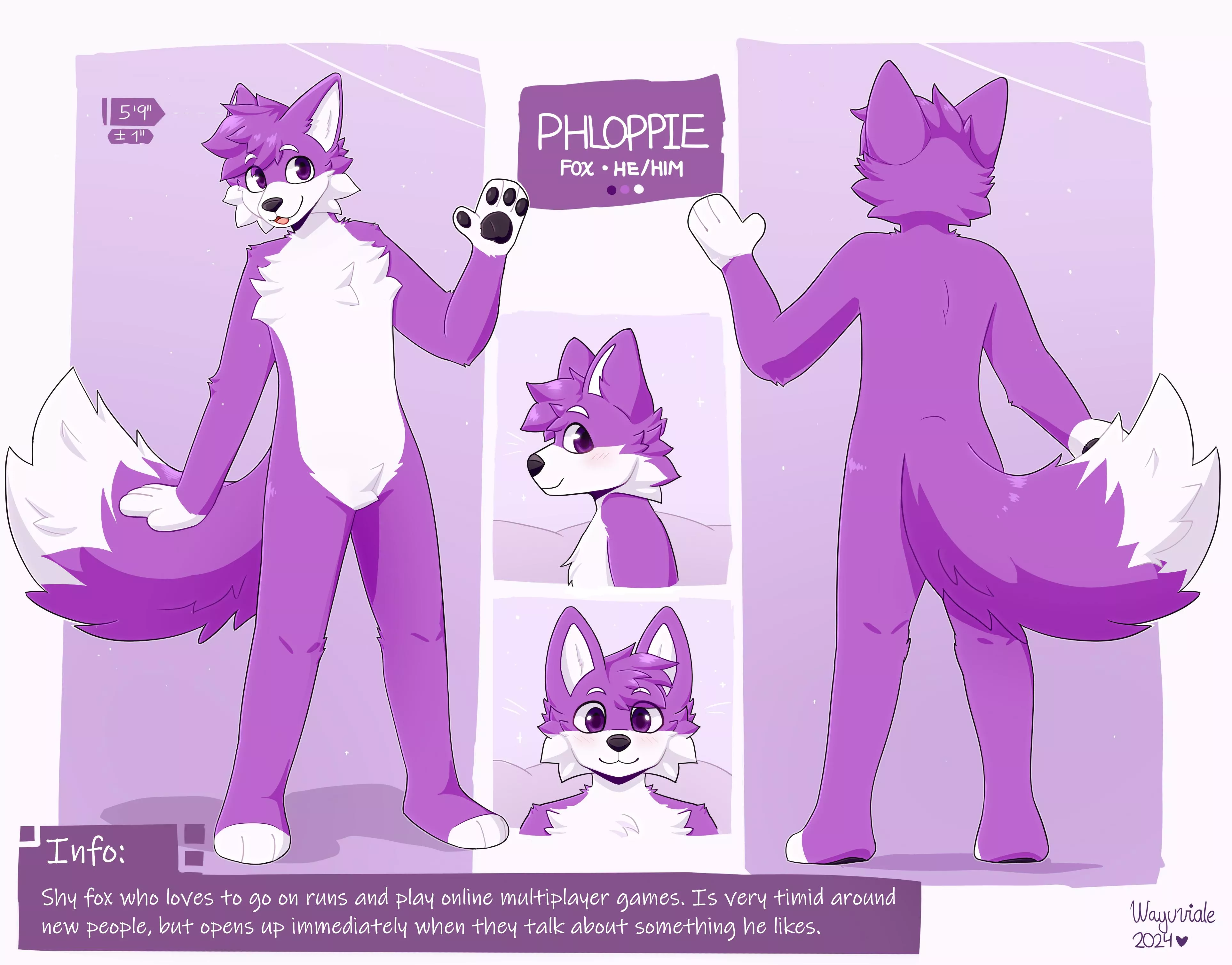 Commission for phloppie (art by me @wayuviale on IG)! posted by vialewastaken