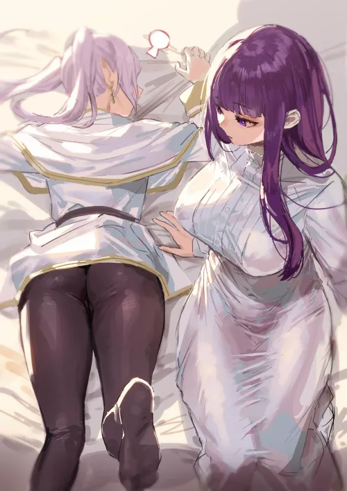 Decisions decisions (By @kuroi_suna) [Frieren Beyond Journey's End] by queshu22