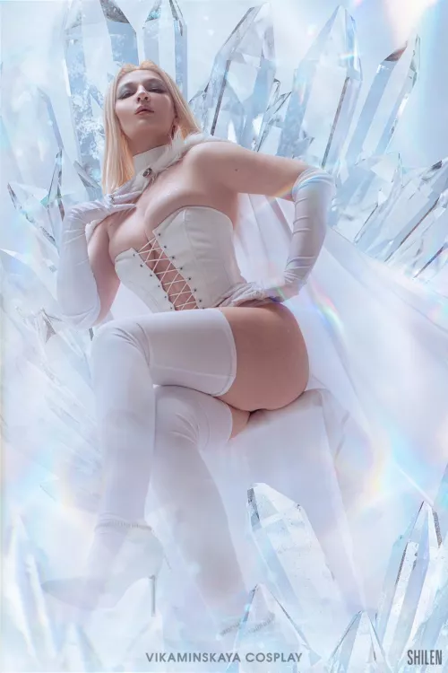 Emma Frost by Vikaminskaya by vikaminskaya