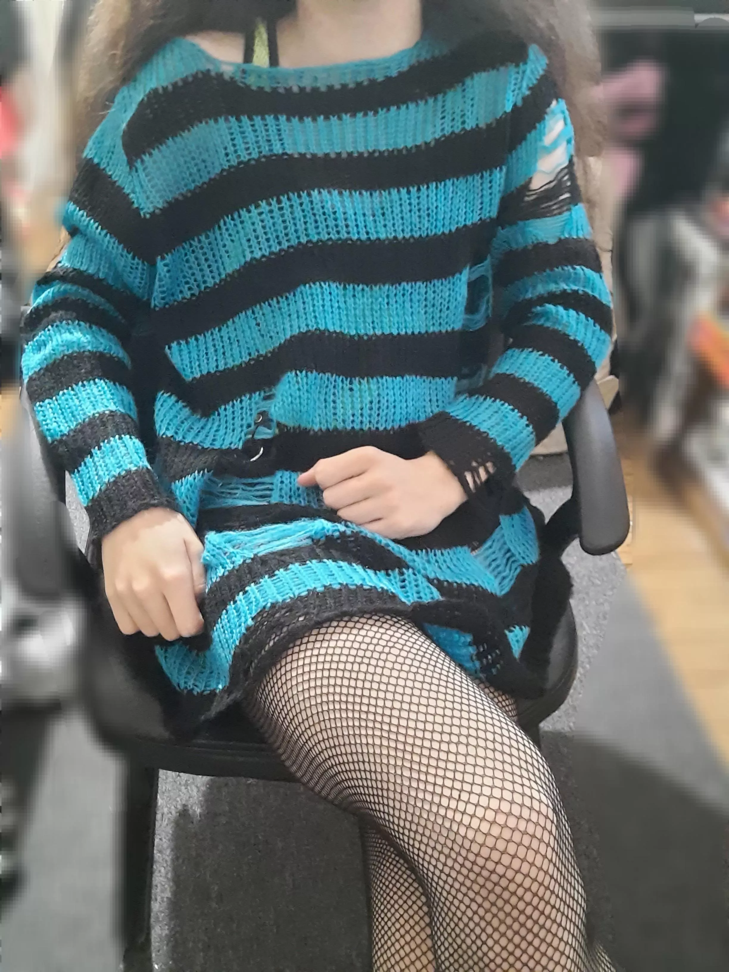 Gotta love fishnets posted by Tracermaincamfan
