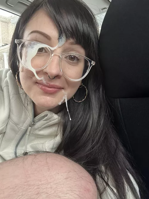 His cum gave me a side part 😅 by wittlemousey