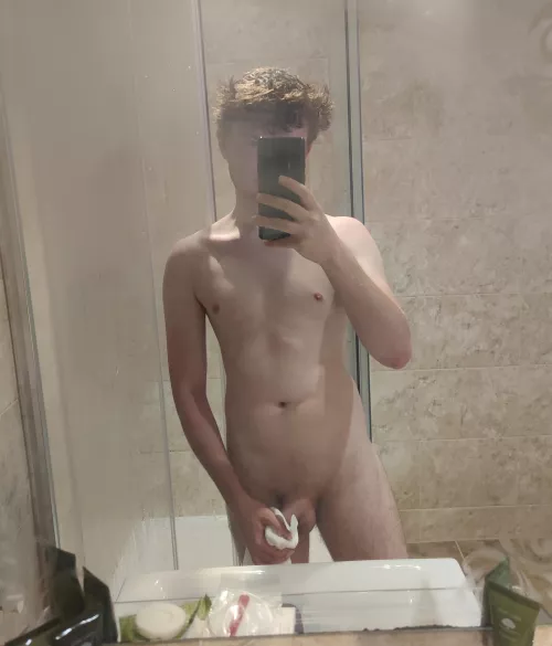 Hot and steamy holiday shower by zackonthebottom