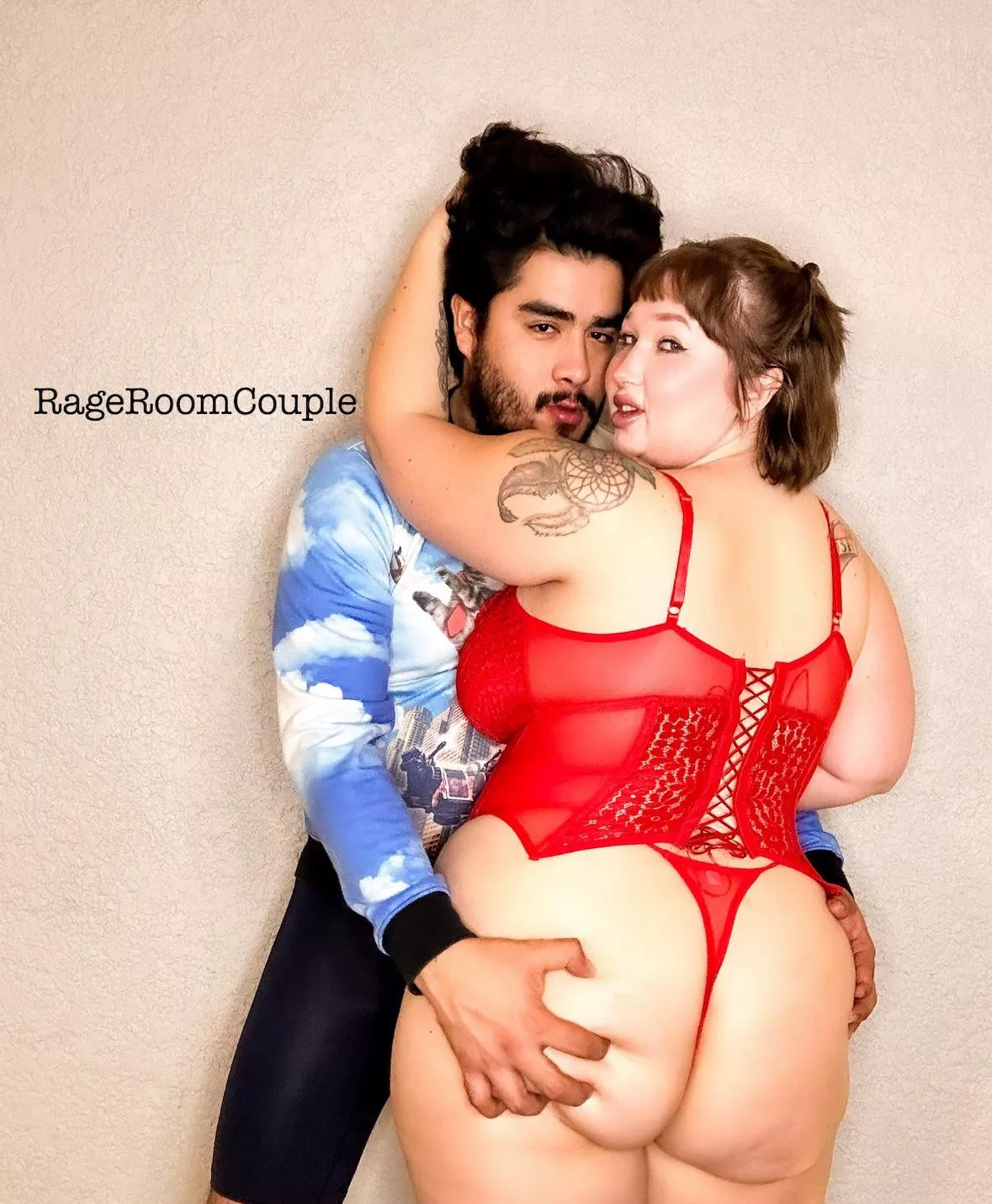 I get him right when he walks through the door 😋 posted by RageRoomCouple