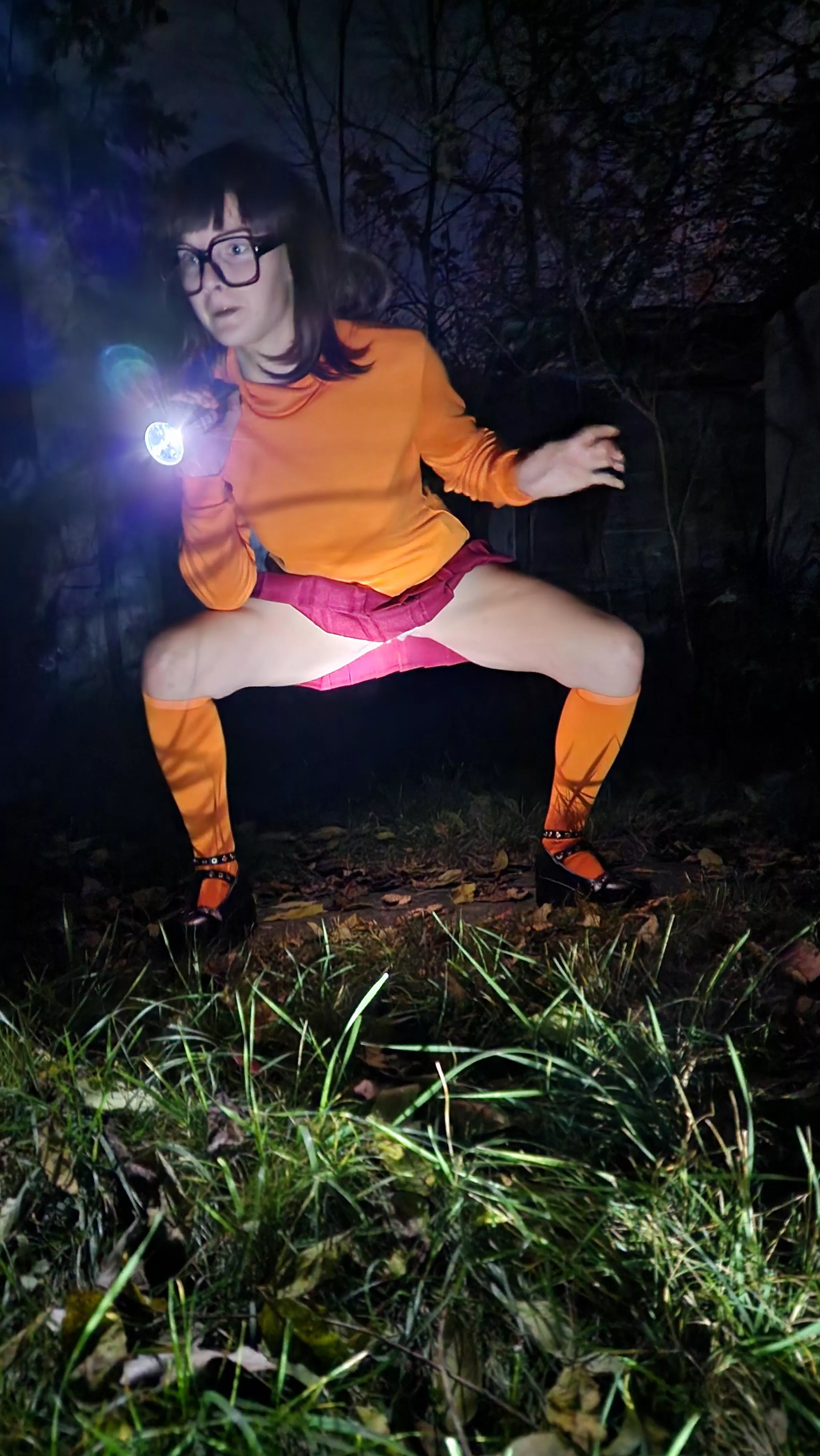 I thought I saw something in the woods can you spot it posted by Plucky_Peach