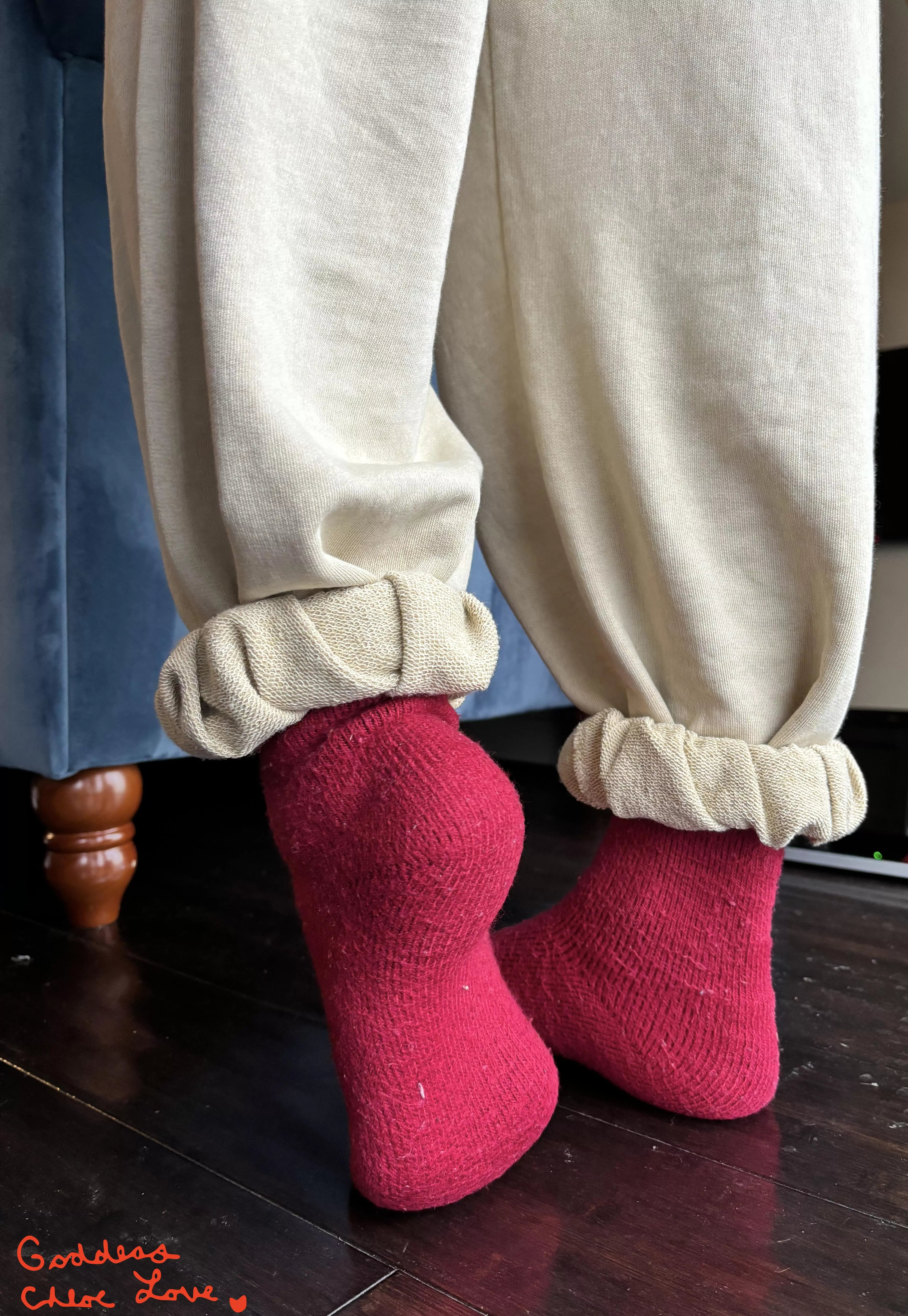 I was literally chilling in these socks all day [F]23 posted by Goddess_ChloeLove