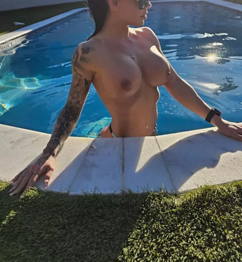 Invite me to your pool party and this is how I'm showing up by HisExoticVixen