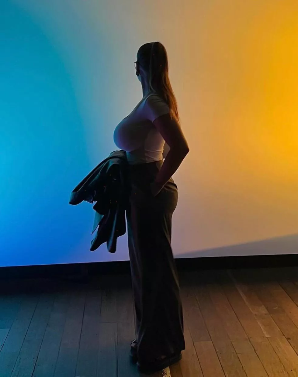 Massive side tit posted by CumOnHerUdderss