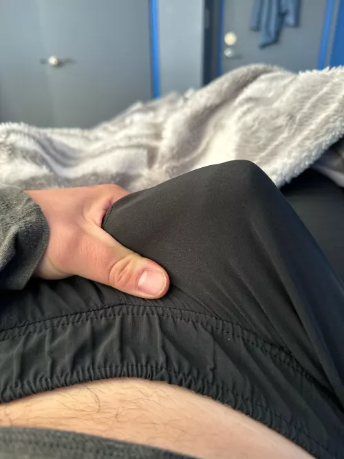 My favorite type of shorts are ones that I wear no underwear with by hornythruhiker