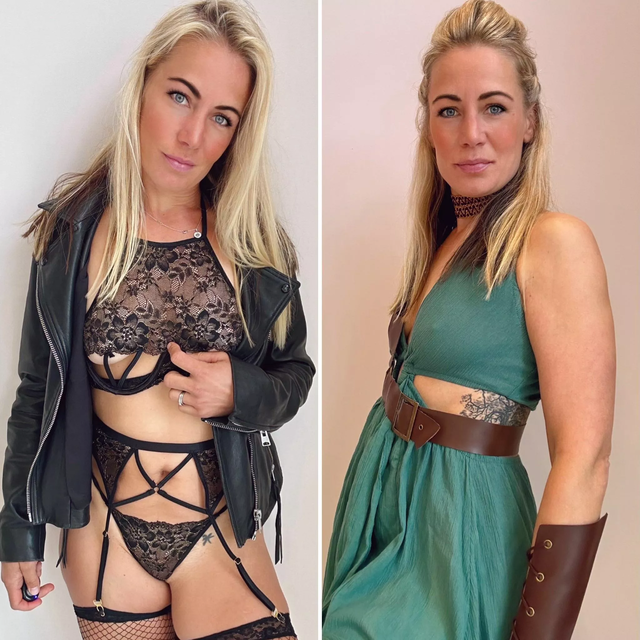 My husband says I’ve a split personality….. posted by FoxyViking