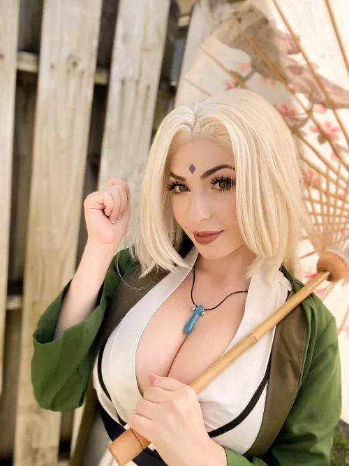 My Lady Tsunade Cosplay by Playful_Range3562