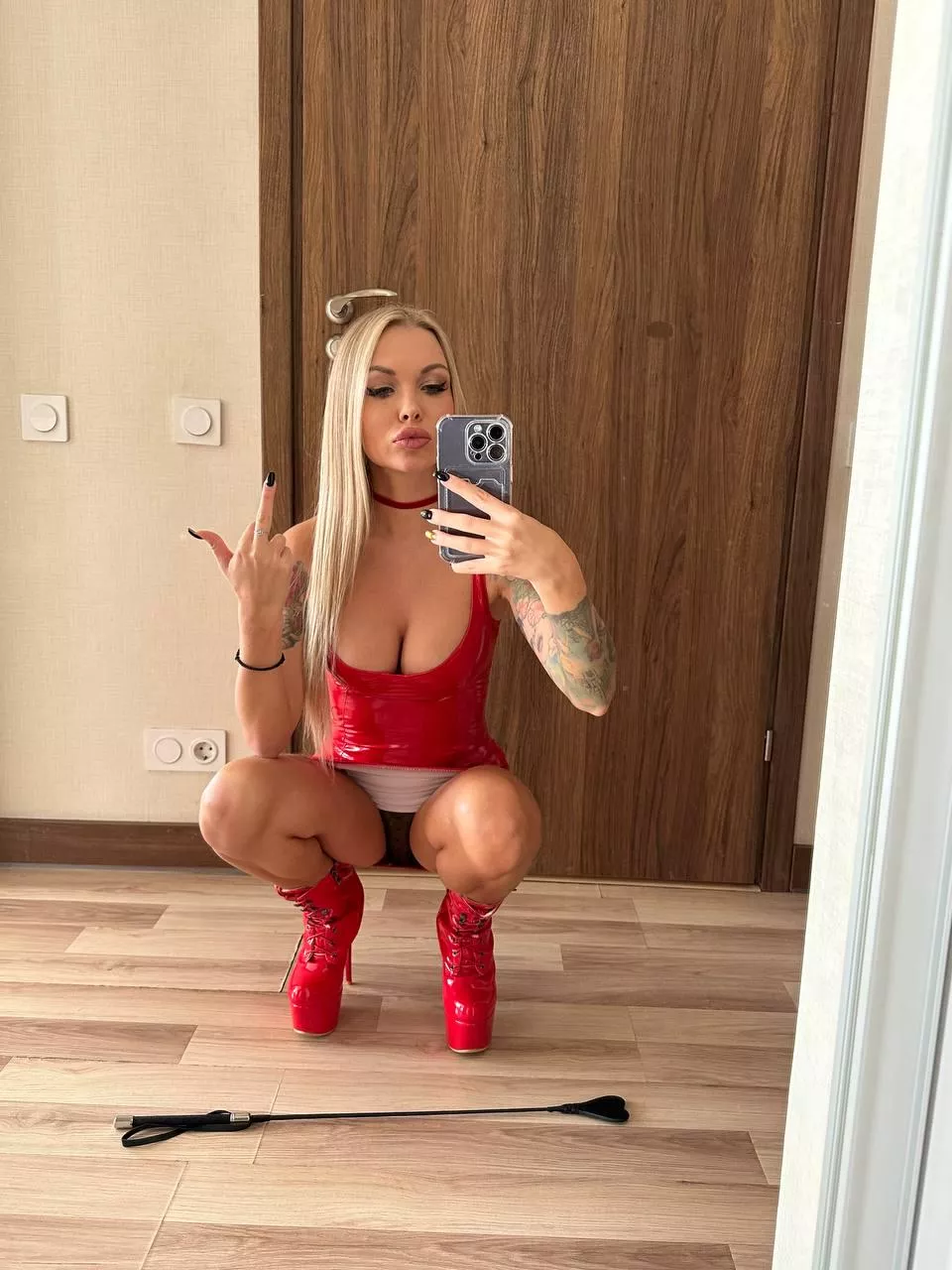 my middle finger is for losers who don't like shiny outfits posted by Finelydeal783