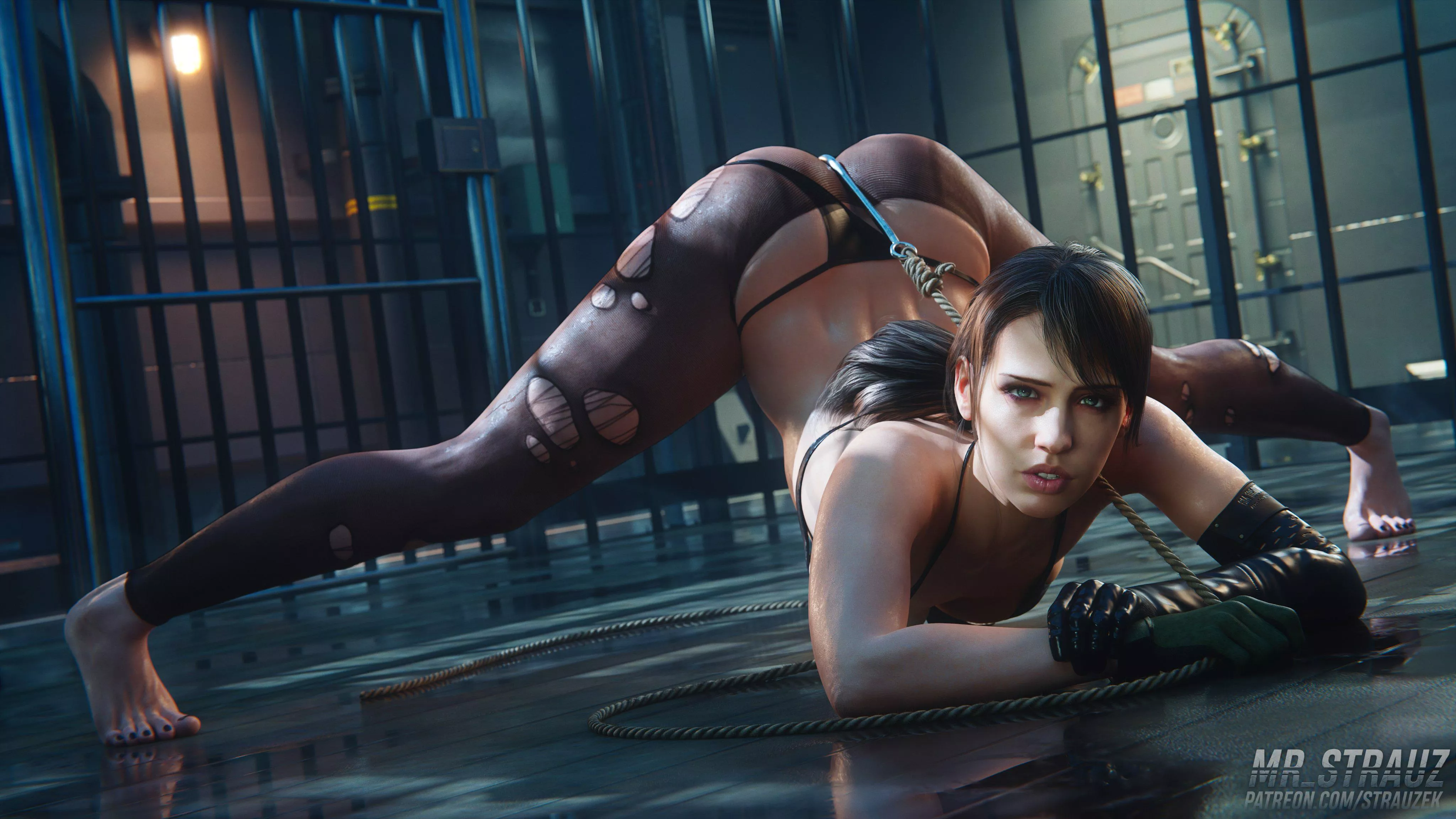 Quiet, (Strauzek) [Metal Gear Solid] posted by seequiNz