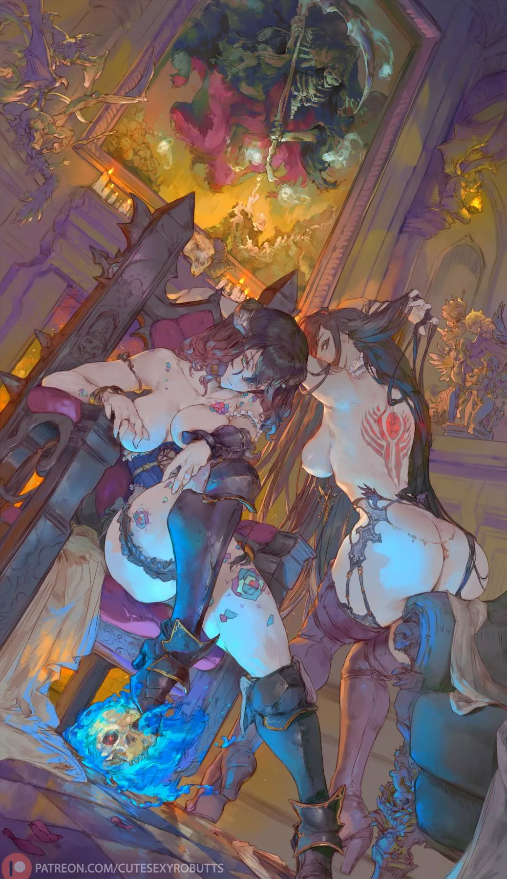 Shanoa and Miriam (CuteSexyRobutts) posted by DM_ME_CUTE_HENTAI