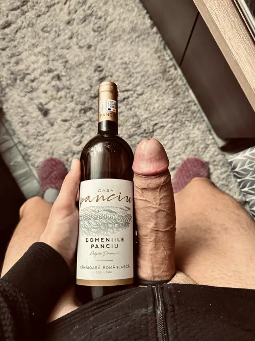 White wine goes well with white cock by anotheruncutlad