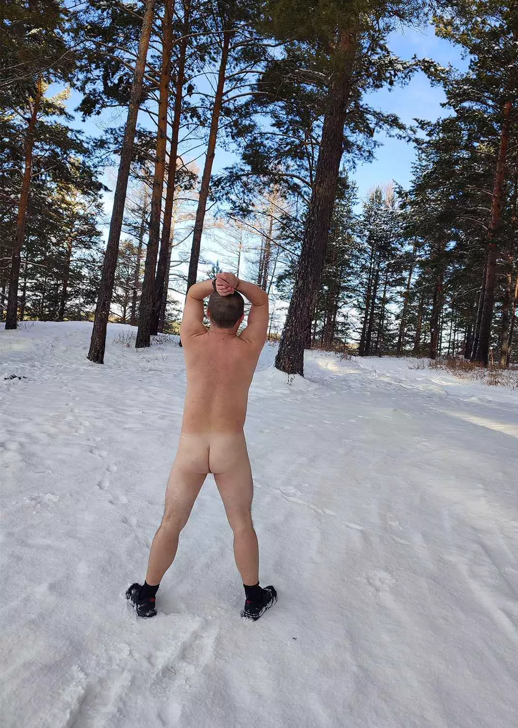 A walk in the forest. The weather is great posted by nakedrealman