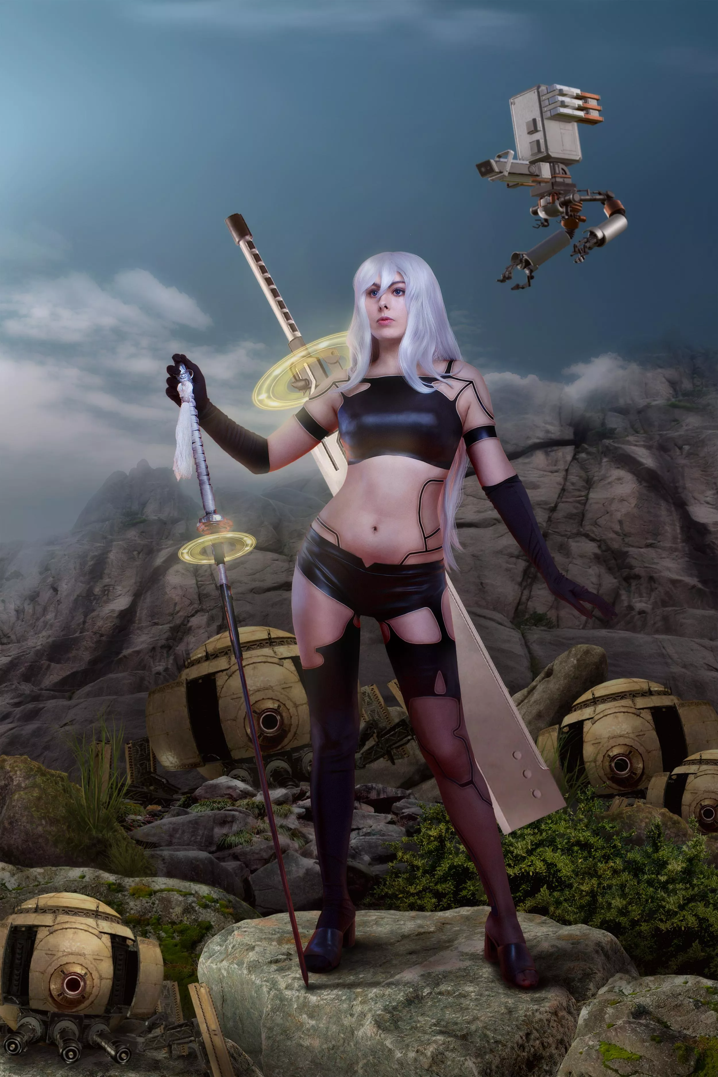 A2 cosplay from Nier Automata by u/RikuNedzumi posted by RikuNedzumi