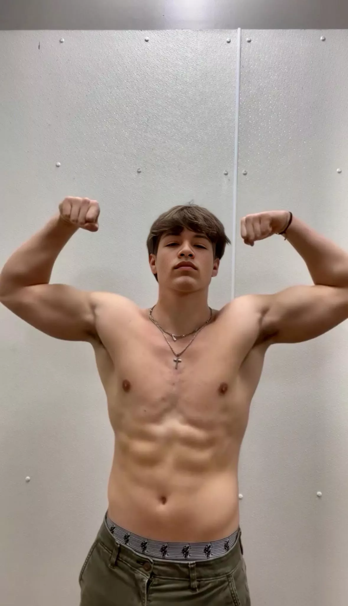 Am I too young for you to worship my musky pits? posted by dominican_delight