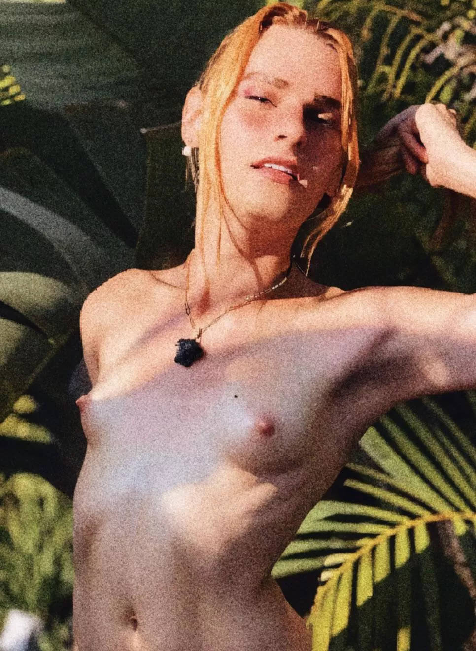 boobies out + grainy film = a great time 🥰 posted by storyboardsmusic