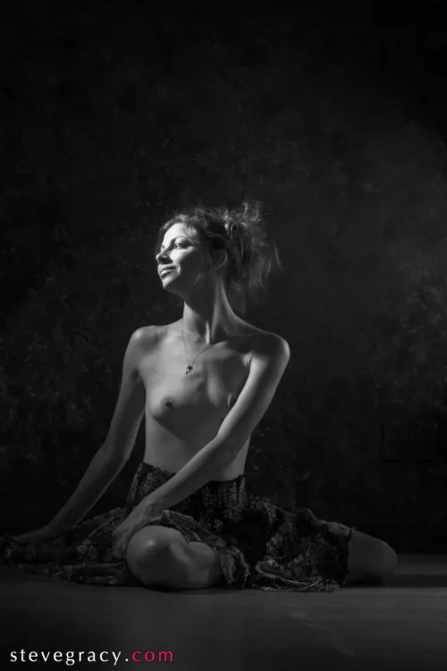 Cassandra on the floor by SteveGracyPhoto