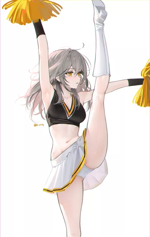 Cheerleader Stelle [Honkai Star Rail]] by A_MASSIVE_PERVERT