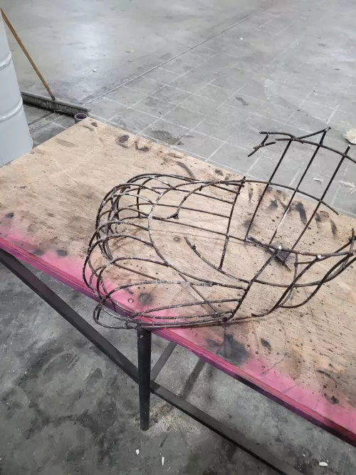 Collecting scraps from old animatronics from my job site for a fursona design. Would steel rods like these be sufficient for a fursuit? by Choco_Cat777