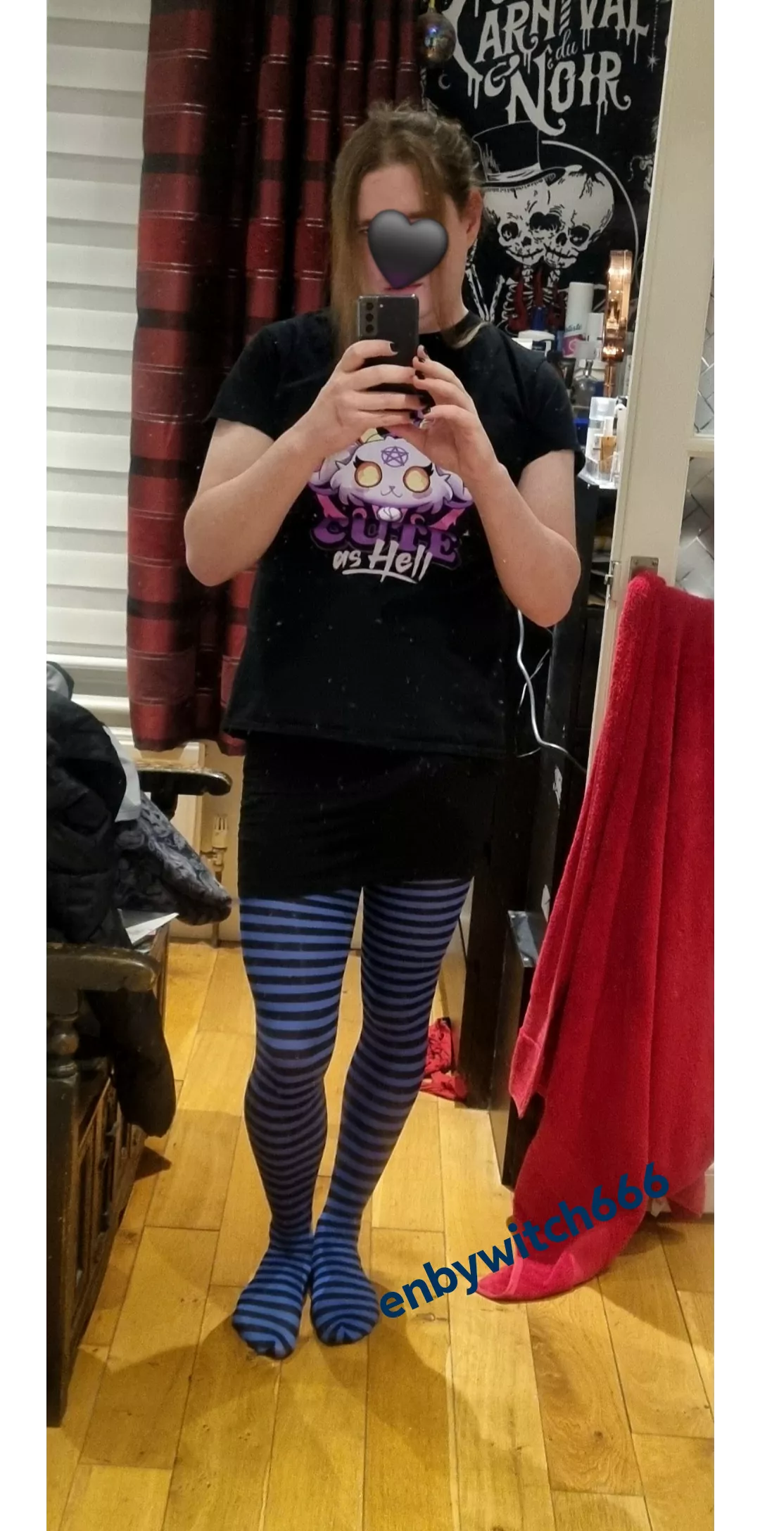 First Post here. Hiii 🖤 posted by enbywitch666