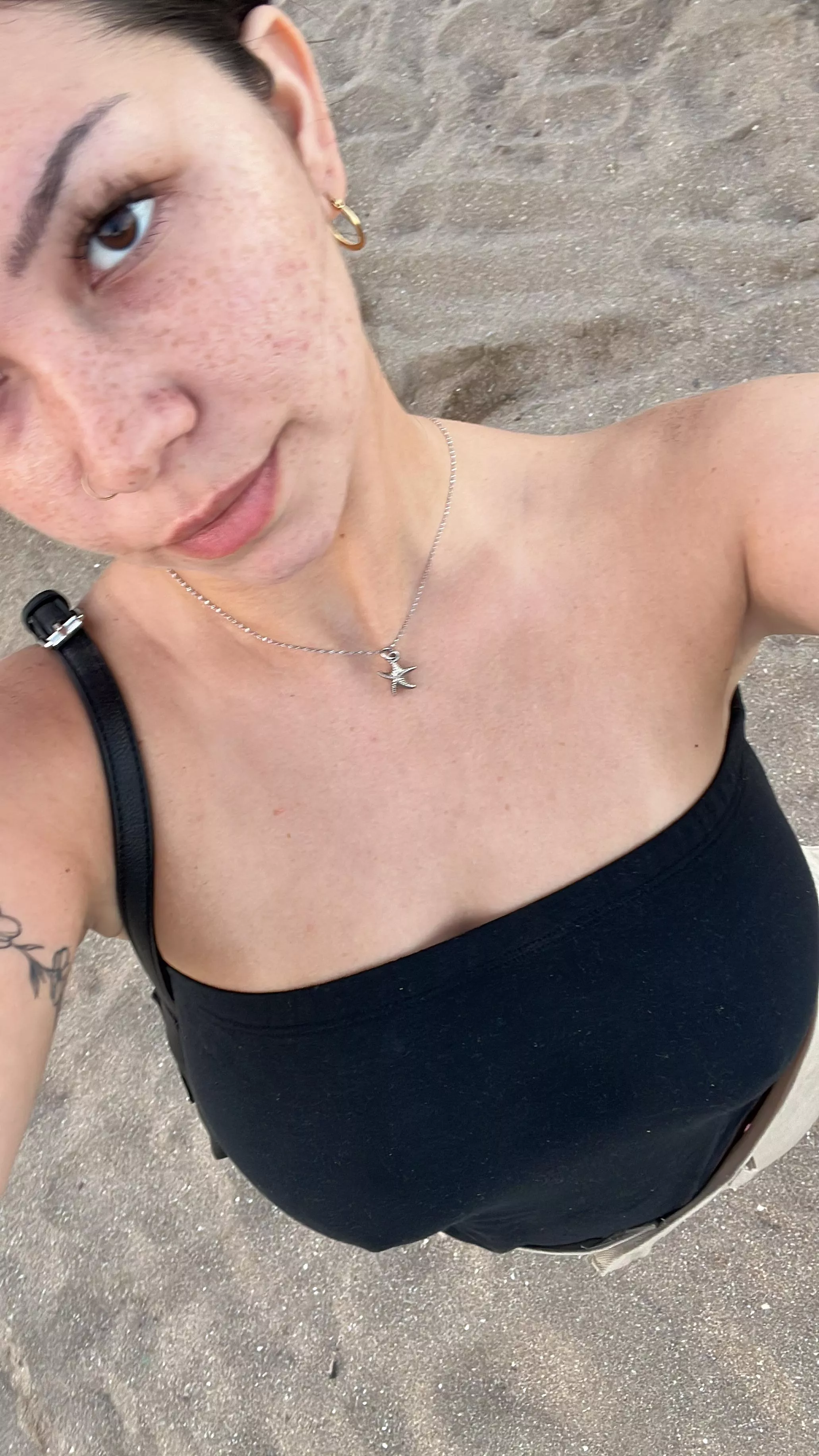 I always get freckles when I go out in the sun posted by LankyTerror