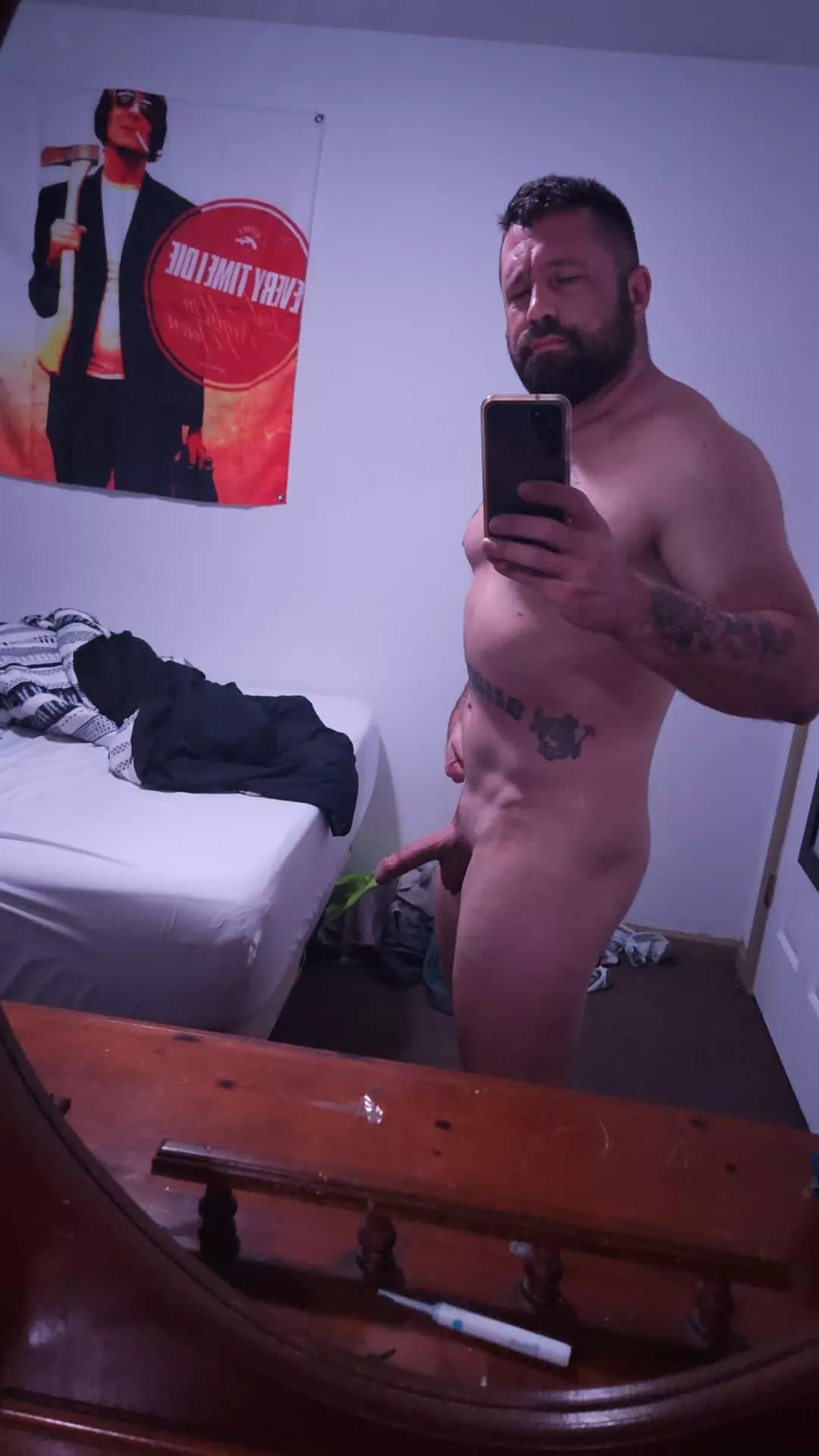 I woke up like this today posted by kindadadbodkindadilf