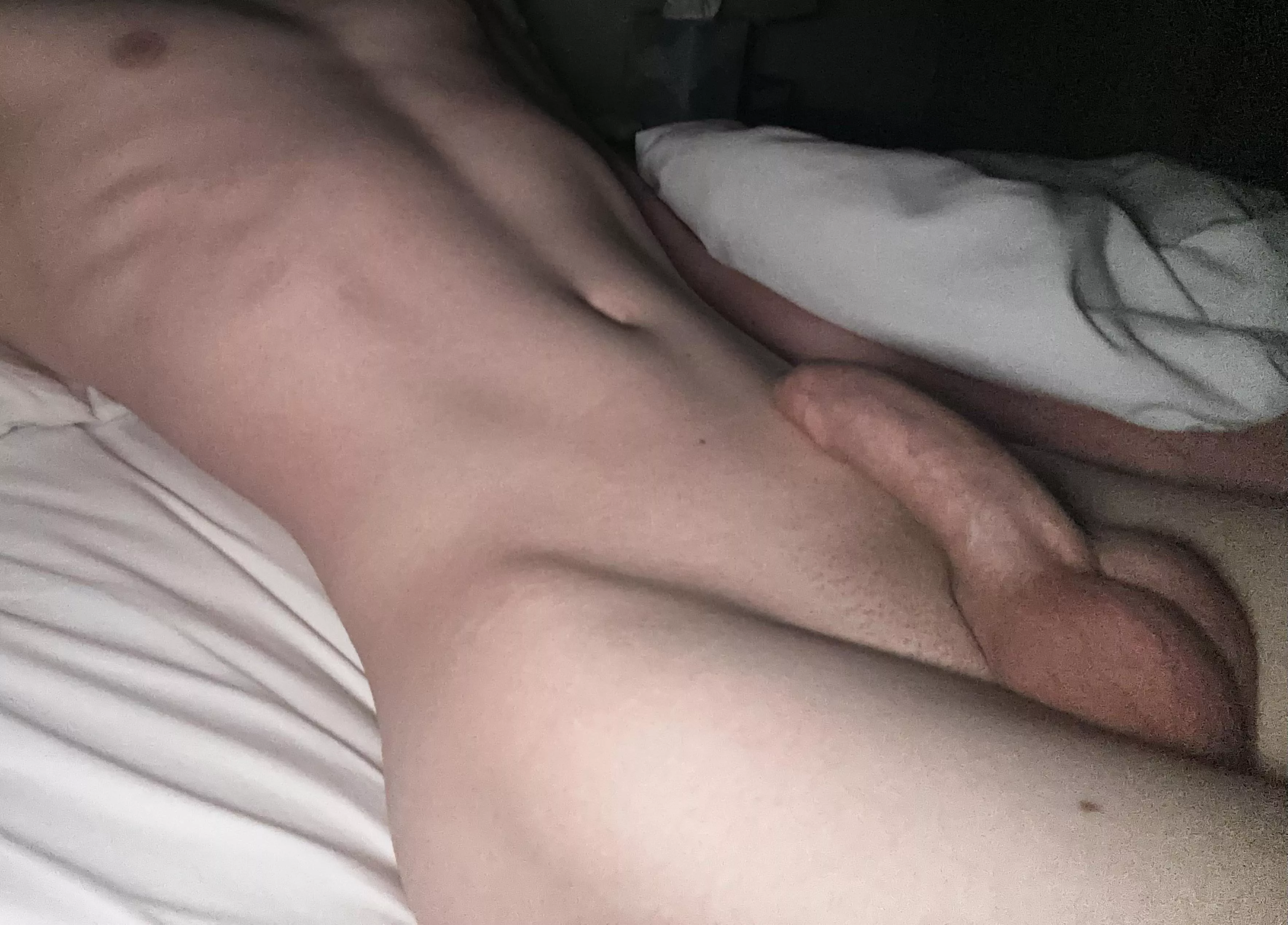 If your roommate was in bed like this would you jerk him off? posted by Twinkeddd
