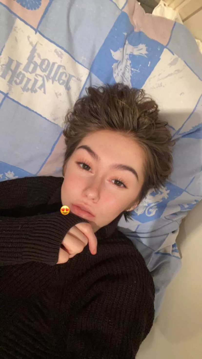 I’m kinda liking my hair at the moment 😅 posted by Femboy4_uu_