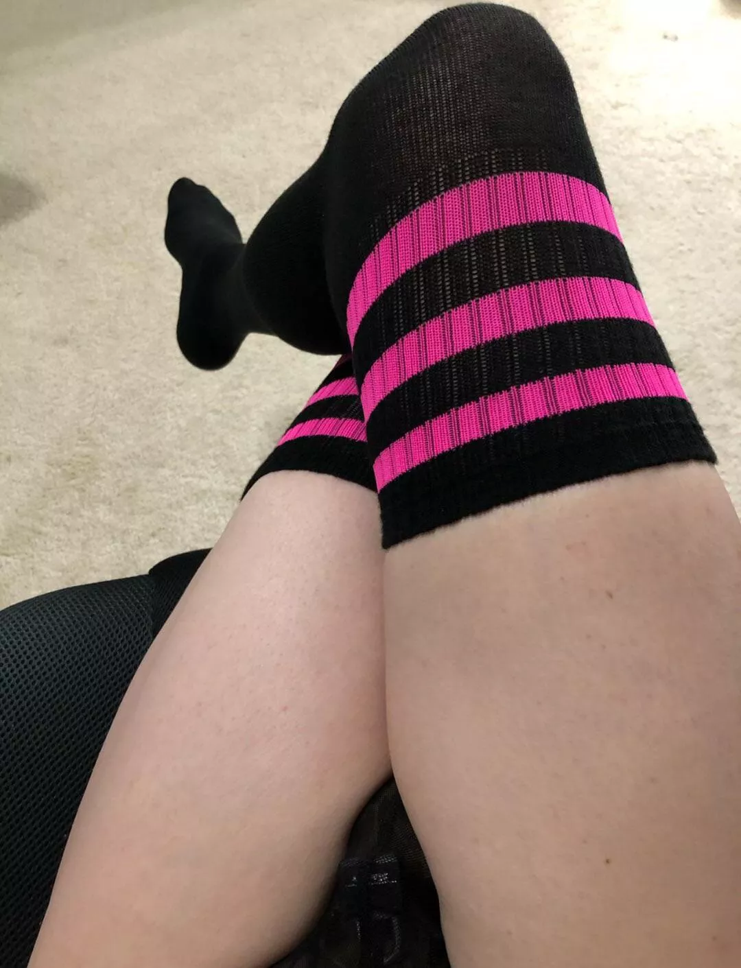 It’s a socks kinda night. What do you think? posted by SissyBitchMichelle