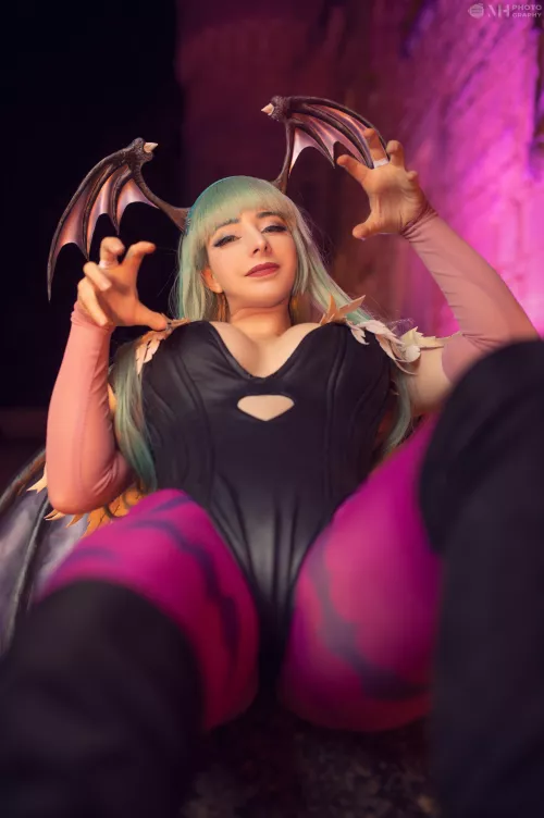 Morrigan (Darkstalkers) by Mikomi Hokina by gabanviii