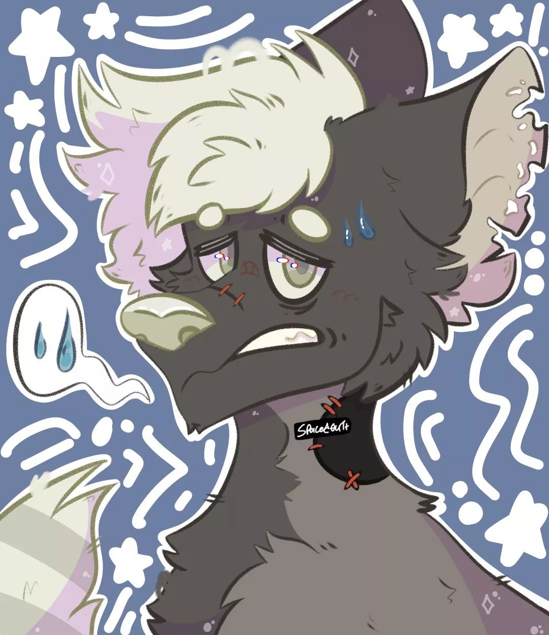 Nervous (my art) posted by Spaced0uTt420