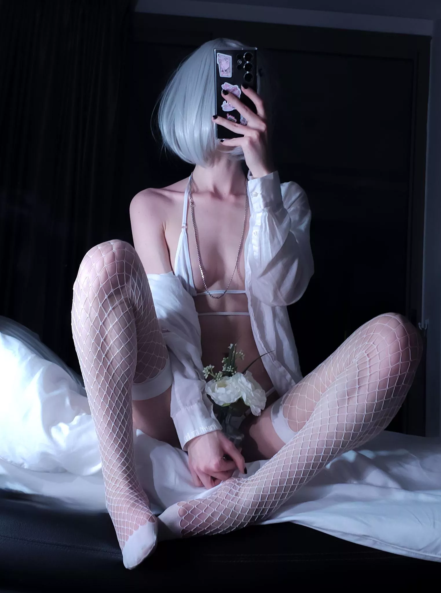 Night and flowers by me posted by LttlNymph