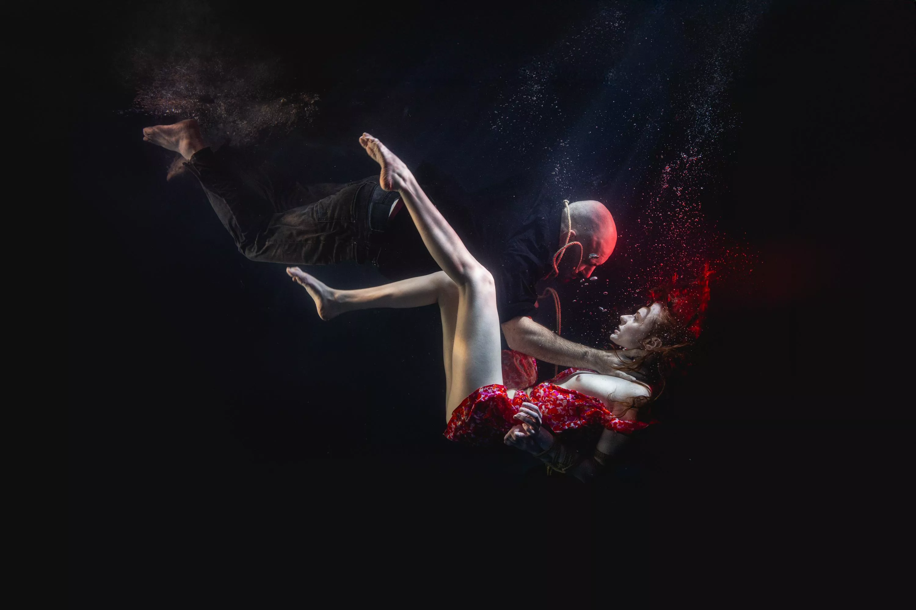 Tied and dragged to the bottom of the ocean posted by alterskyex