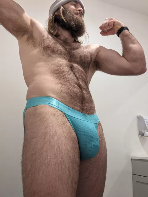 What would you do if you found me in the cafe bathroom like this? by microman715